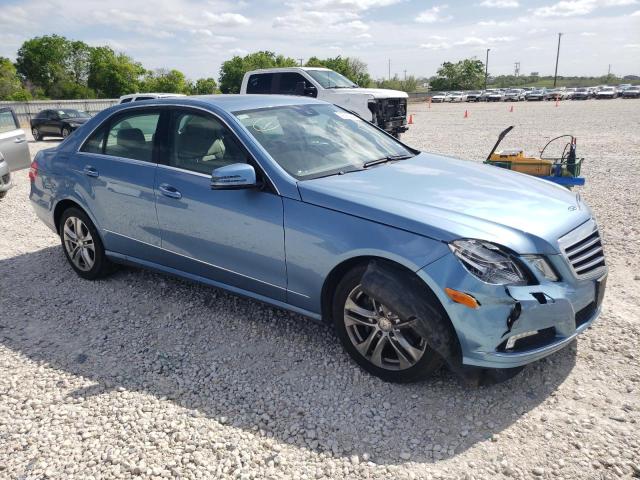 WDDHF5GB6AA175232 - 2010 MERCEDES-BENZ E 350 BLUE photo 4