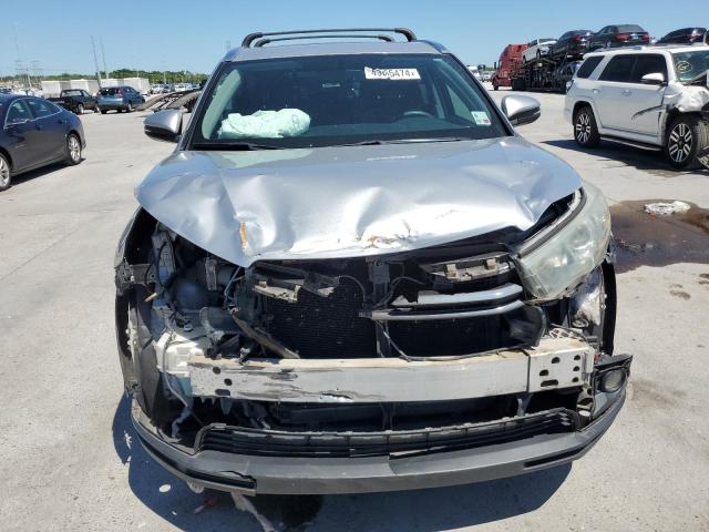 5TDKKRFH9GS122125 - 2016 TOYOTA HIGHLANDER XLE SILVER photo 5