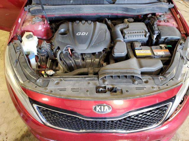 5XXGM4A77EG291835 - 2014 KIA OPTIMA LX RED photo 11