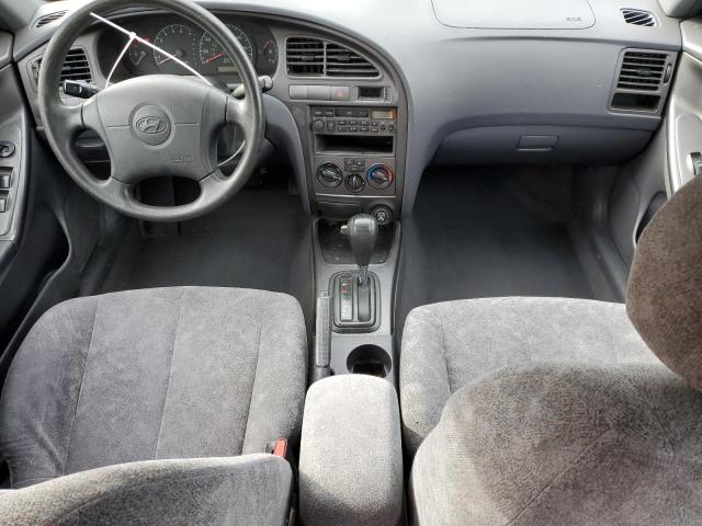 KMHDN45D81U212446 - 2001 HYUNDAI ELANTRA GLS GRAY photo 8