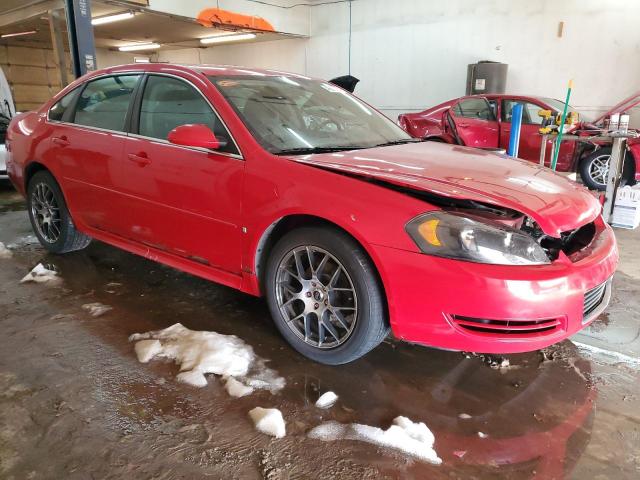 2G1WT57K891313734 - 2009 CHEVROLET IMPALA 1LT RED photo 4