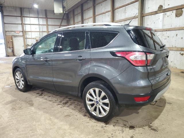 1FMCU0JDXHUD26231 - 2017 FORD ESCAPE TITANIUM GRAY photo 2