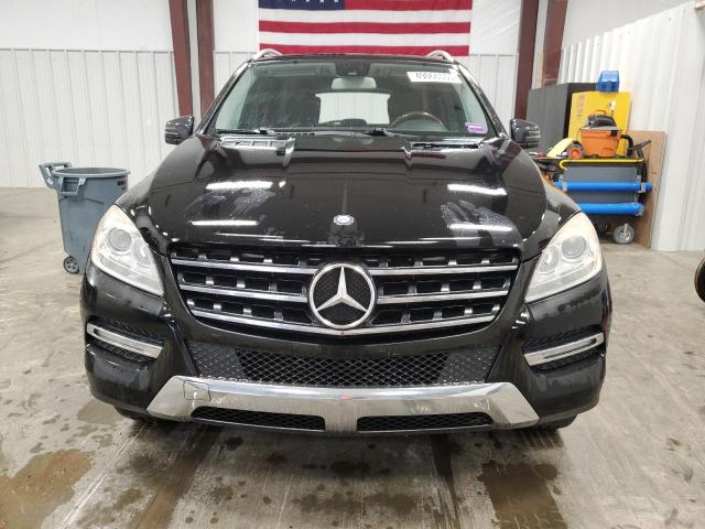 4JGDA5HB9CA031226 - 2012 MERCEDES-BENZ ML 350 4MATIC BLACK photo 5
