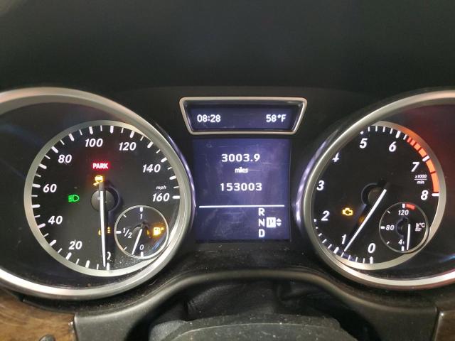 4JGDA5HB9CA031226 - 2012 MERCEDES-BENZ ML 350 4MATIC BLACK photo 9