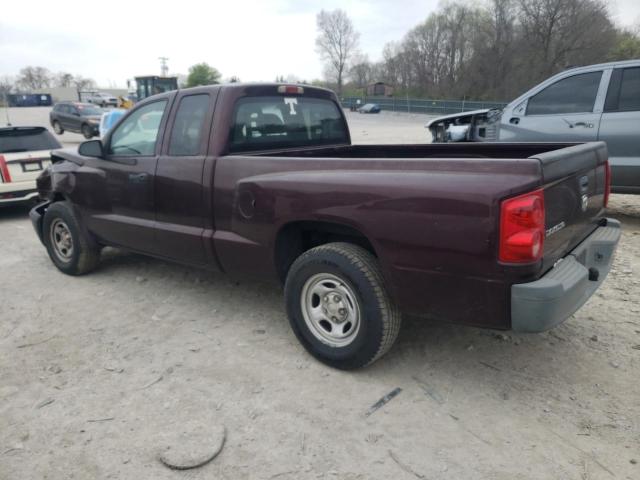 1D7HE22K75S341721 - 2005 DODGE DAKOTA ST BURGUNDY photo 2