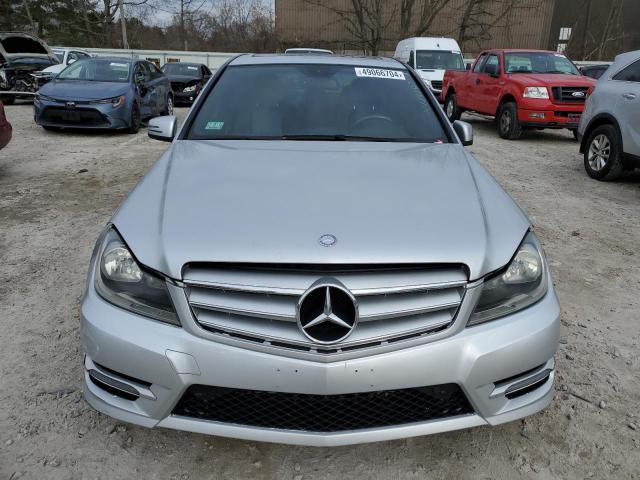 WDDGF8AB4DA789982 - 2013 MERCEDES-BENZ C 300 4MATIC SILVER photo 5