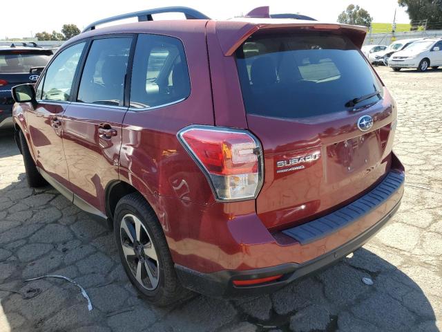 JF2SJARC5HH465753 - 2017 SUBARU FORESTER 2.5I LIMITED RED photo 2