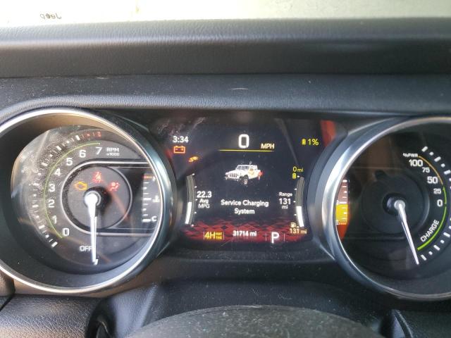 1C4JJXP64NW170967 - 2022 JEEP WRANGLER U SAHARA 4XE WHITE photo 9