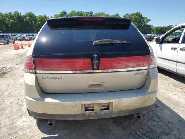 2LMDU68C48BJ38996 - 2008 LINCOLN MKX BEIGE photo 6