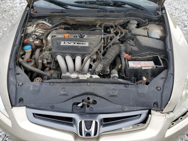 1HGCM563X4A162168 - 2004 HONDA ACCORD LX BEIGE photo 11