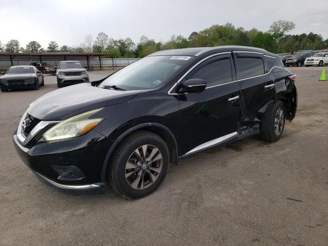 5N1AZ2MG7FN221003 - 2015 NISSAN MURANO S BLACK photo 1