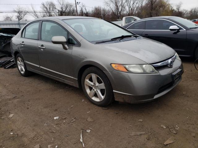 2HGFA15928H504403 - 2008 HONDA CIVIC EXL ნაცრისფერი ფოტო 4