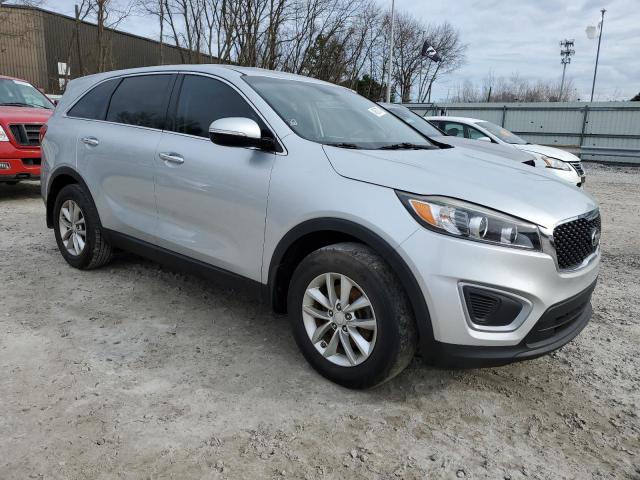 5XYPG4A30GG021607 - 2016 KIA SORENTO LX SILVER photo 4