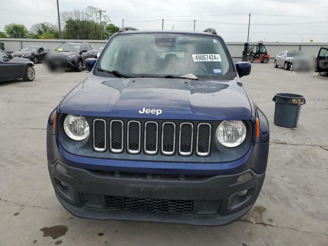 ZACCJABT1GPC44610 - 2016 JEEP RENEGADE LATITUDE BLUE photo 5