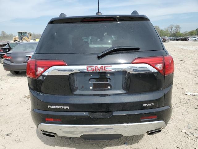 1GKKNXLSXJZ165894 - 2018 GMC ACADIA DENALI BLACK photo 6