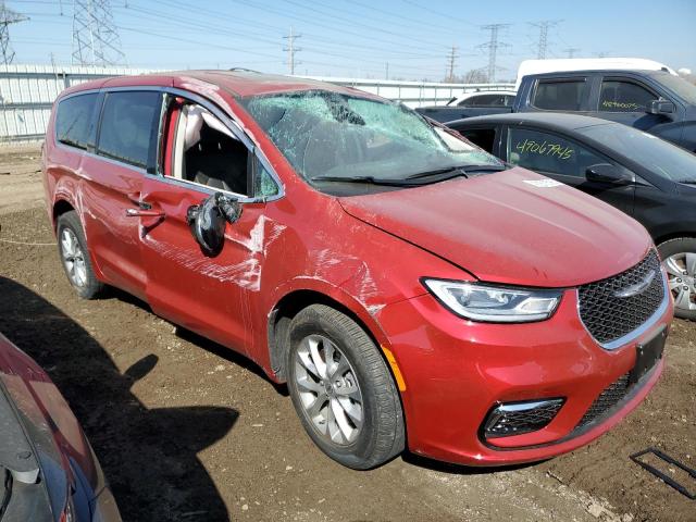 2C4RC3BG1RR203525 - 2024 CHRYSLER PACIFICA TOURING L RED photo 4