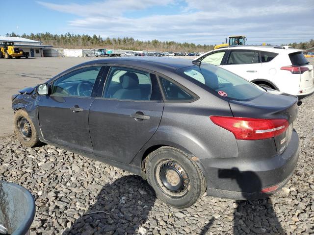 1FADP3E2XGL223640 - 2016 FORD FOCUS S GRAY photo 2