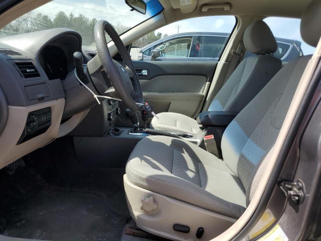 3FAHP0HA7CR135465 - 2012 FORD FUSION SE GRAY photo 7