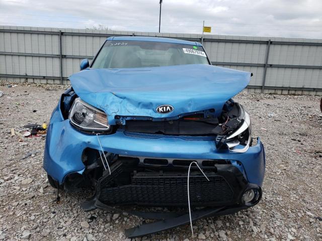 KNDJP3A53G7387382 - 2016 KIA SOUL + BLUE photo 5