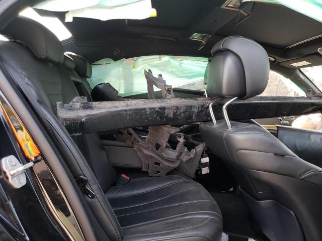 WDDUG8FB0GA233584 - 2016 MERCEDES-BENZ S 550 4MATIC BLACK photo 10