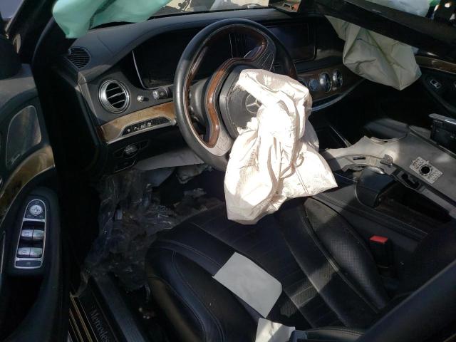 WDDUG8FB0GA233584 - 2016 MERCEDES-BENZ S 550 4MATIC BLACK photo 8