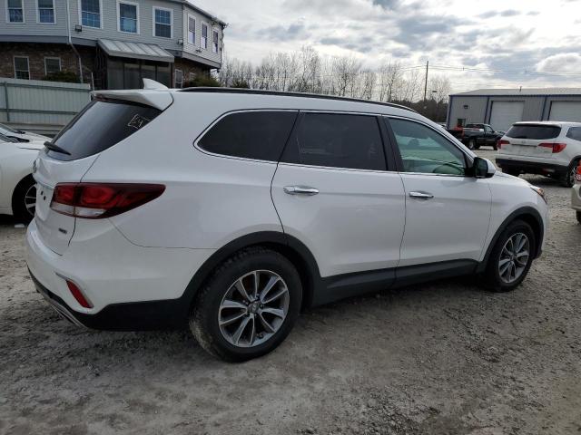 KM8SMDHF8HU167722 - 2017 HYUNDAI SANTA FE SE WHITE photo 3