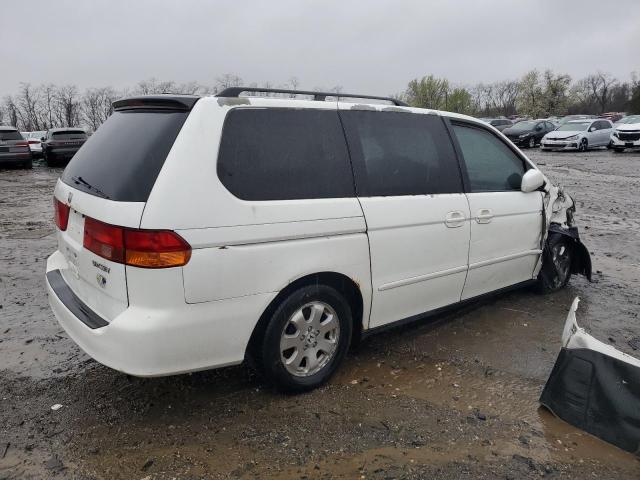 5FNRL18662B004605 - 2002 HONDA ODYSSEY EX WHITE photo 3