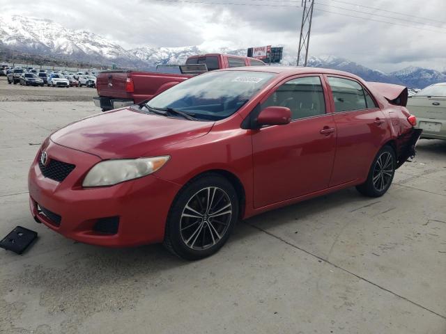 1NXBU40E19Z062427 - 2009 TOYOTA COROLLA BASE RED photo 1