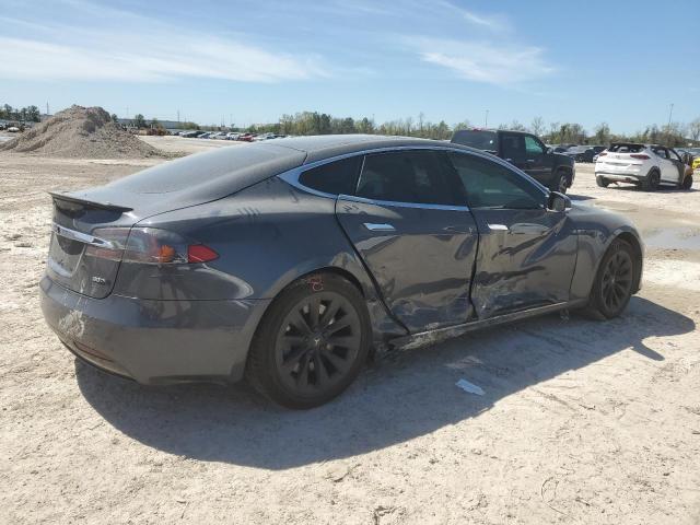 5YJSA1E20HF194600 - 2017 TESLA MODEL S 蓝色 照片 3