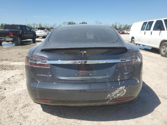 5YJSA1E20HF194600 - 2017 TESLA MODEL S 蓝色 照片 6