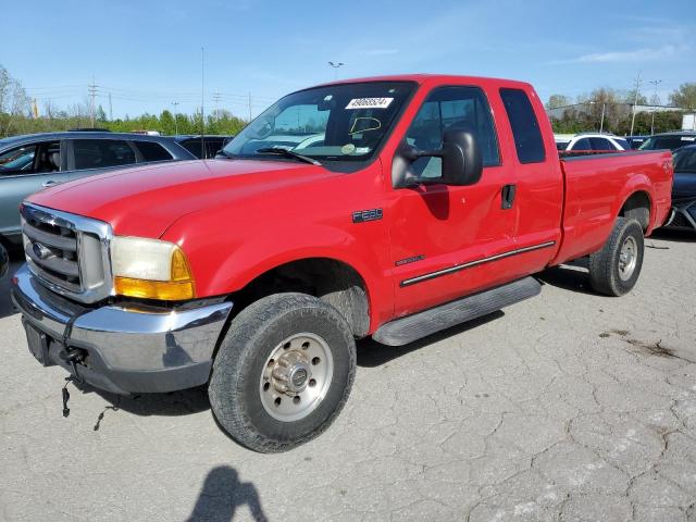 1FTNX21F1YED69688 - 2000 FORD F250 SUPER DUTY RED photo 1