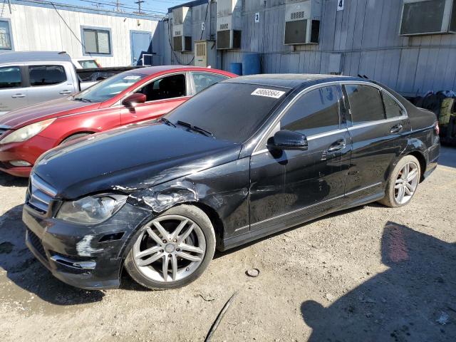 WDDGF8BB8CA668868 - 2012 MERCEDES-BENZ C 300 4MATIC BLACK photo 1