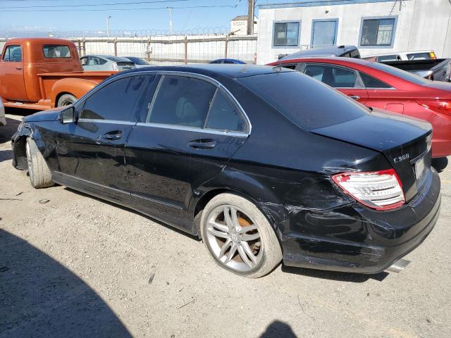 WDDGF8BB8CA668868 - 2012 MERCEDES-BENZ C 300 4MATIC BLACK photo 2