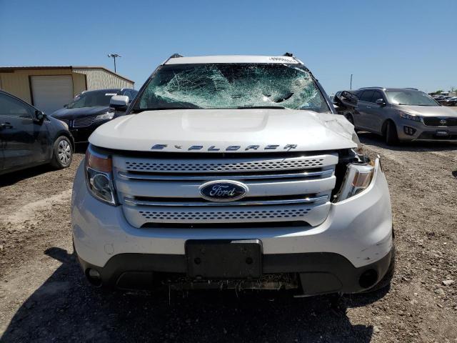 1FM5K8F86EGA16516 - 2014 FORD EXPLORER LIMITED WHITE photo 5