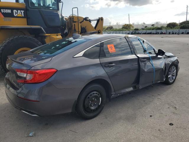 1HGCV1F19MA117551 - 2021 HONDA ACCORD LX GRAY photo 4