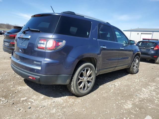 1GKKVRKD4EJ276041 - 2014 GMC ACADIA SLT-1 BLUE photo 3