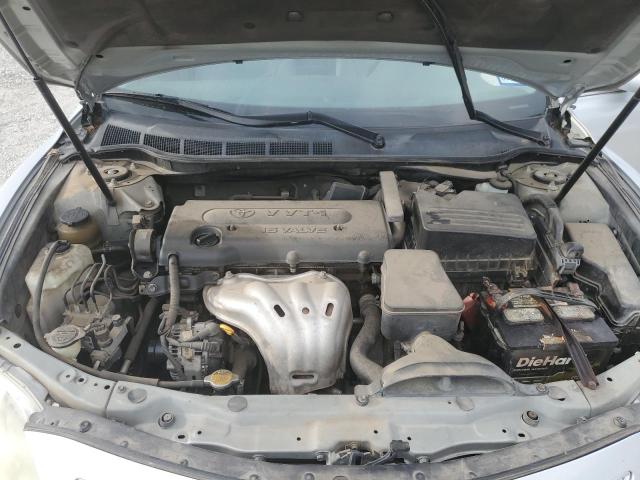 4T1BE46K97U061274 - 2007 TOYOTA CAMRY CE SILVER photo 11