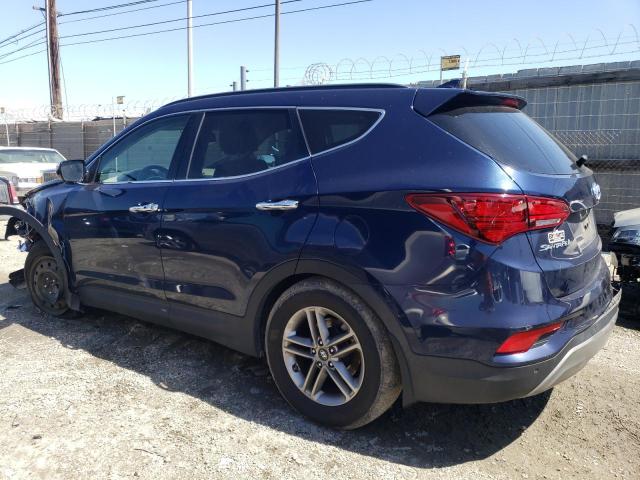 5XYZU3LB7HG489691 - 2017 HYUNDAI SANTA FE S BLUE photo 2