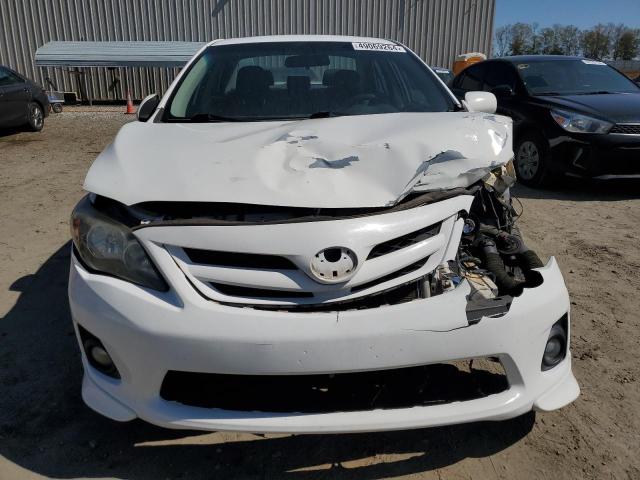 2T1BU4EE3BC657182 - 2011 TOYOTA COROLLA BASE WHITE photo 5