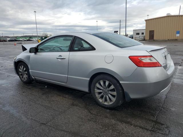 2HGFG12859H522535 - 2009 HONDA CIVIC EX SILVER photo 2