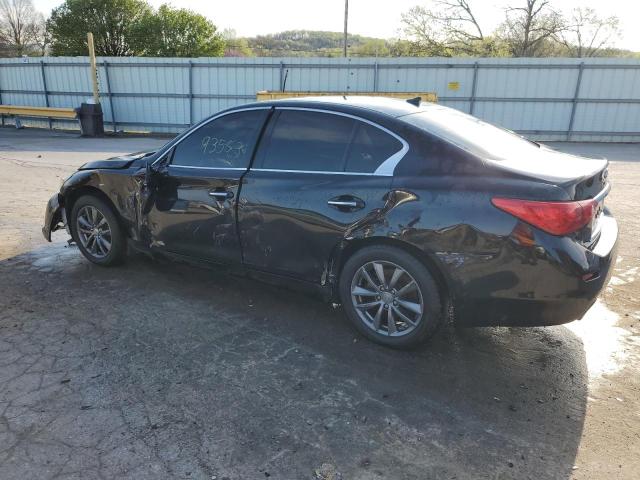 JN1BV7AR6EM703850 - 2014 INFINITI Q50 BASE BLACK photo 2