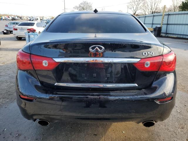 JN1BV7AR6EM703850 - 2014 INFINITI Q50 BASE BLACK photo 6