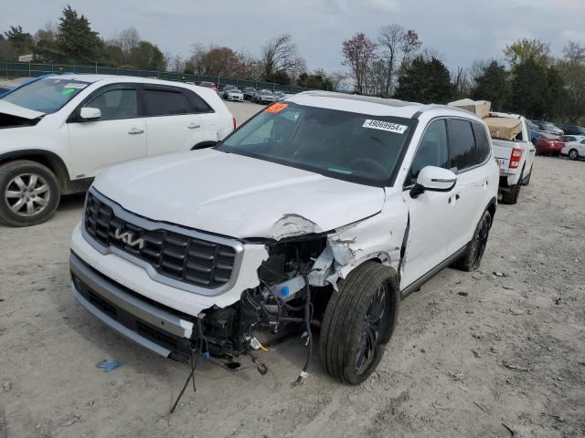 5XYP5DGC8PG364985 - 2023 KIA TELLURIDE SX WHITE photo 1