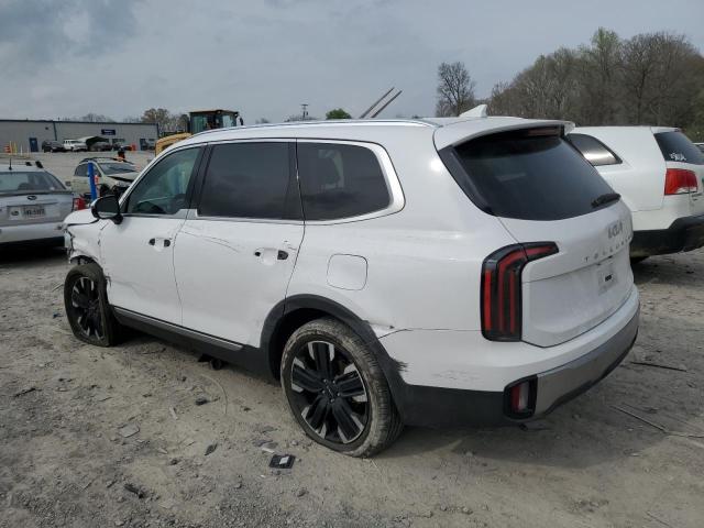 5XYP5DGC8PG364985 - 2023 KIA TELLURIDE SX WHITE photo 2