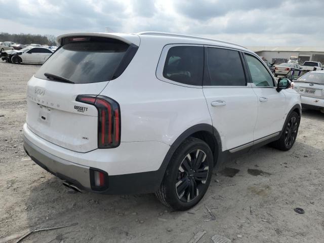 5XYP5DGC8PG364985 - 2023 KIA TELLURIDE SX WHITE photo 3