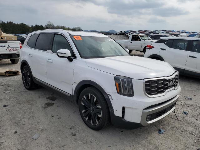 5XYP5DGC8PG364985 - 2023 KIA TELLURIDE SX WHITE photo 4