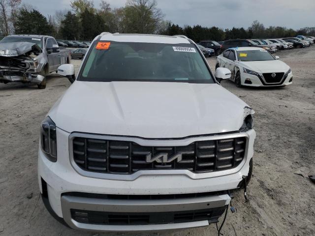 5XYP5DGC8PG364985 - 2023 KIA TELLURIDE SX WHITE photo 5