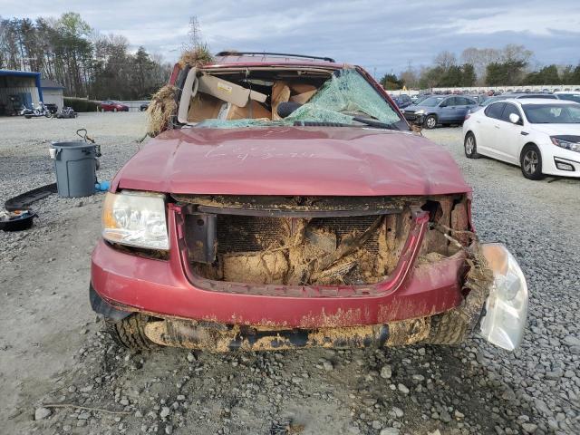 1FMRU15WX3LC61603 - 2003 FORD EXPEDITION XLT RED photo 5