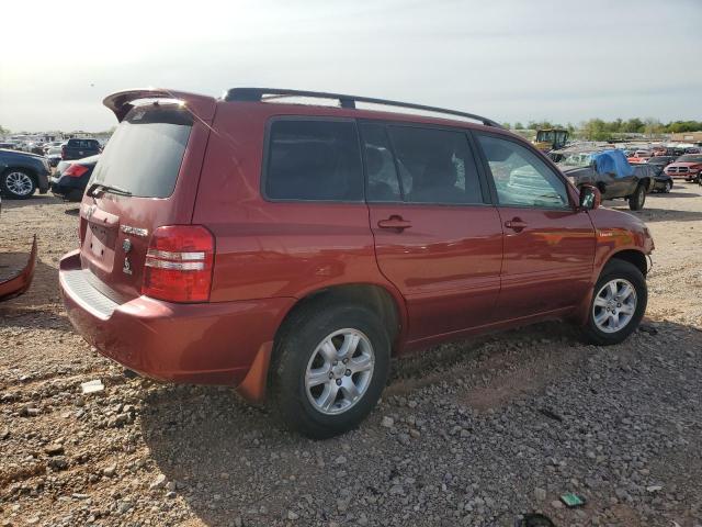 JTEGF21A920062995 - 2002 TOYOTA HIGHLANDER LIMITED MAROON photo 3