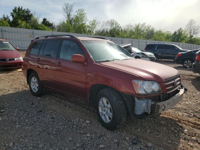 JTEGF21A920062995 - 2002 TOYOTA HIGHLANDER LIMITED MAROON photo 4